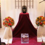 Beredigung mit Gescken in orange