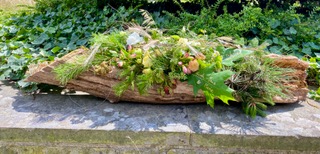 natürliches Gesteck für einen Jäger