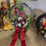 Berdigung für einen Motorrad Fahrer